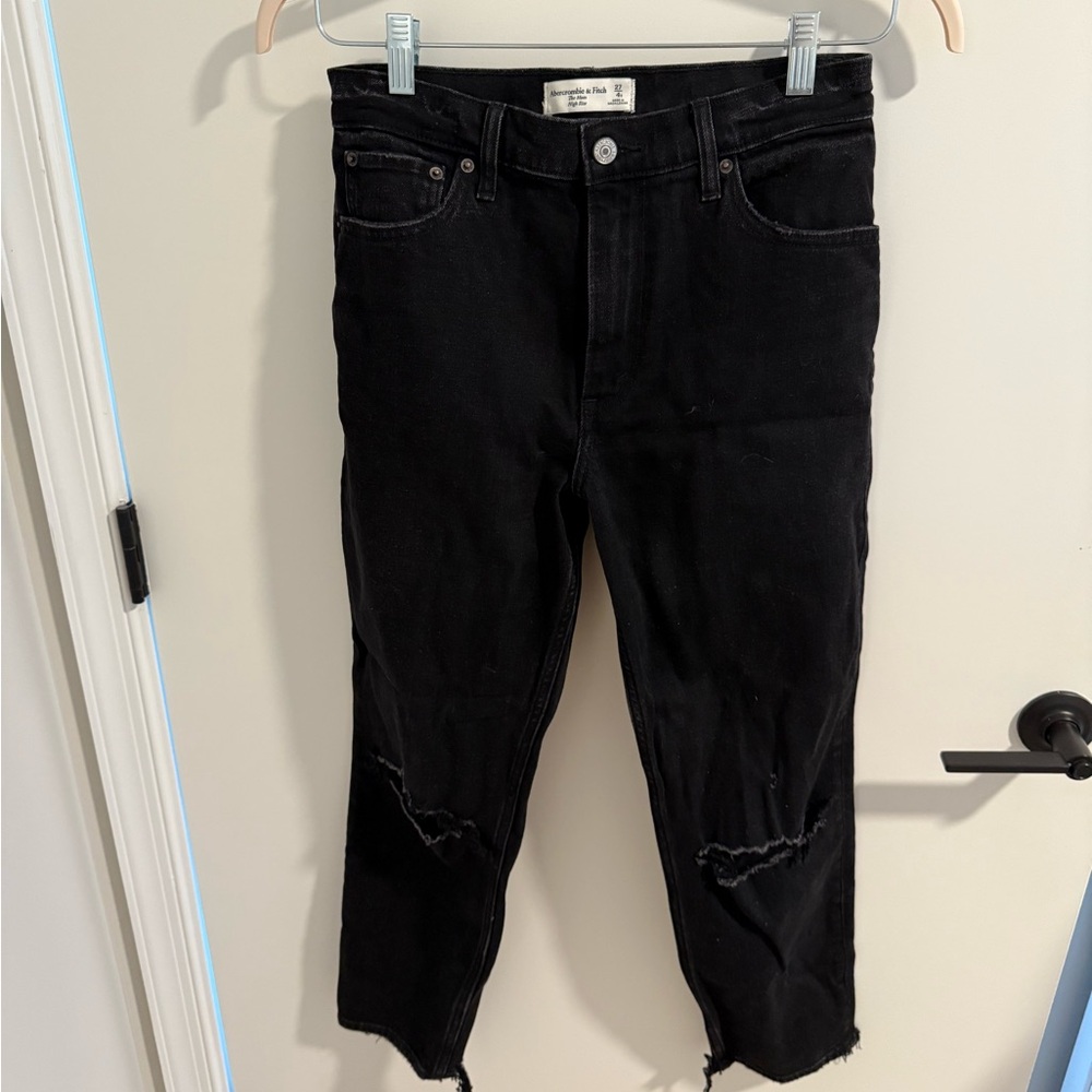 Abercrombie Ripped Jeans Size 27
